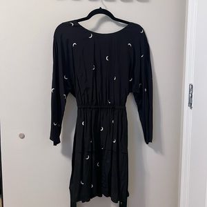 Viktoria & Woods - black backless mini dress